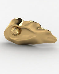 SINCERE GOLDEN SHELL PIN